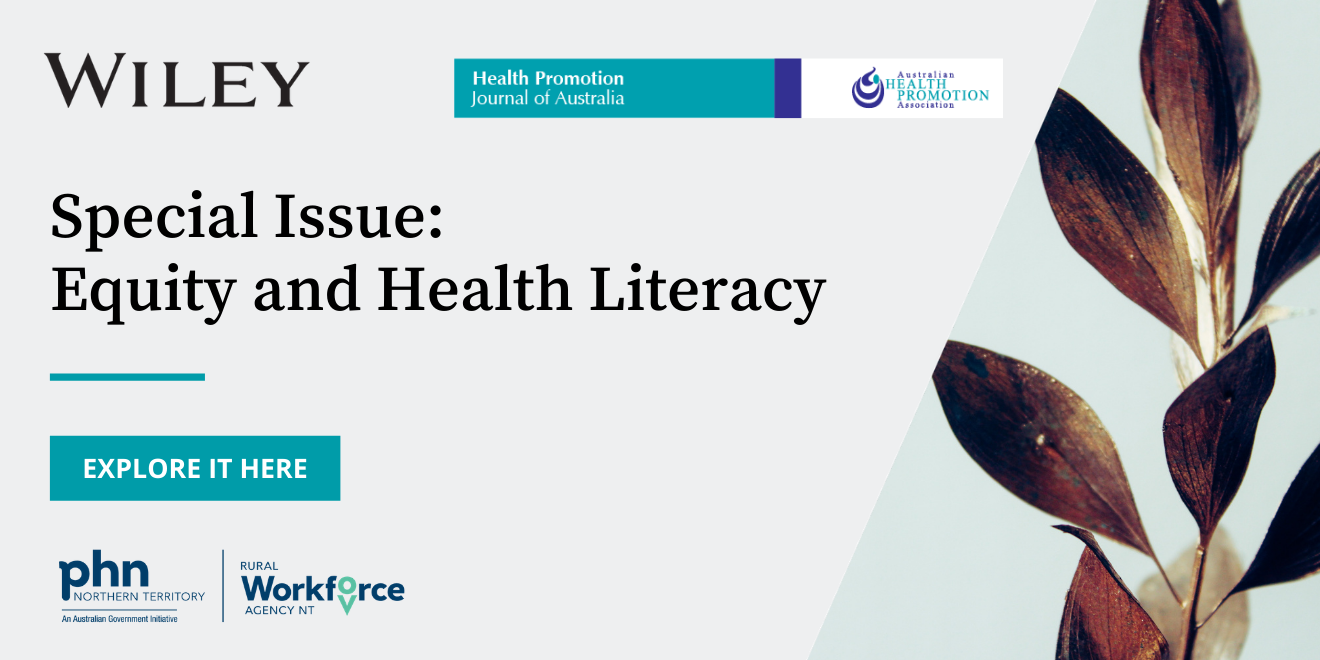 Special Issue on Equity and Health Literacy
